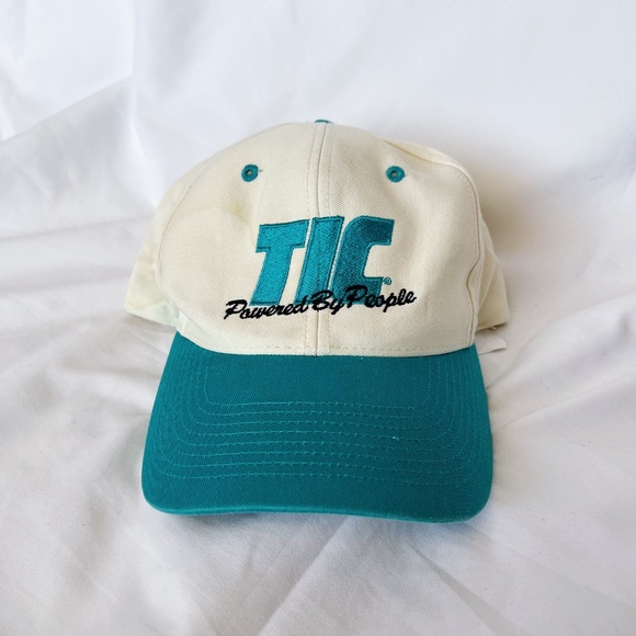 Vintage TIC Powered By People Hat - Picture 1 of 9